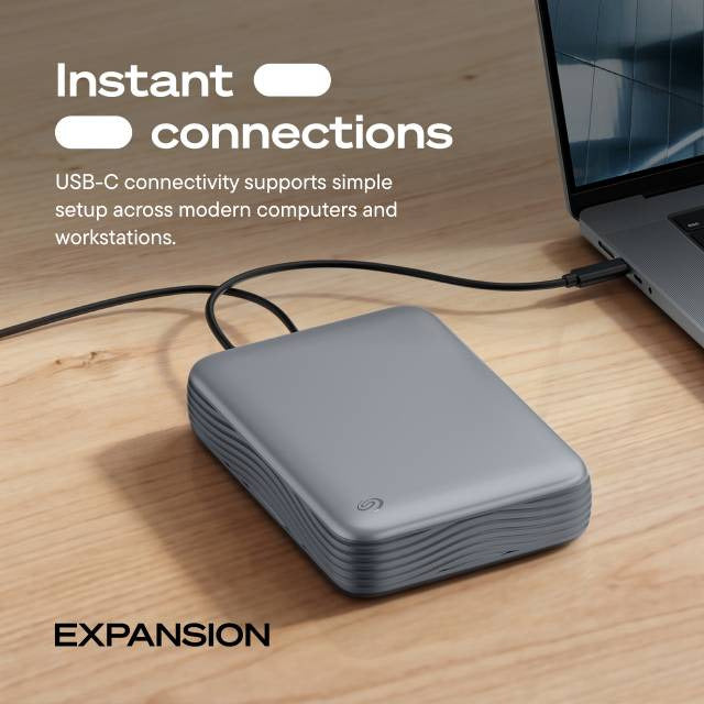 Seagate Expansion STNP20000400, 20 TB, 3.5", Grey