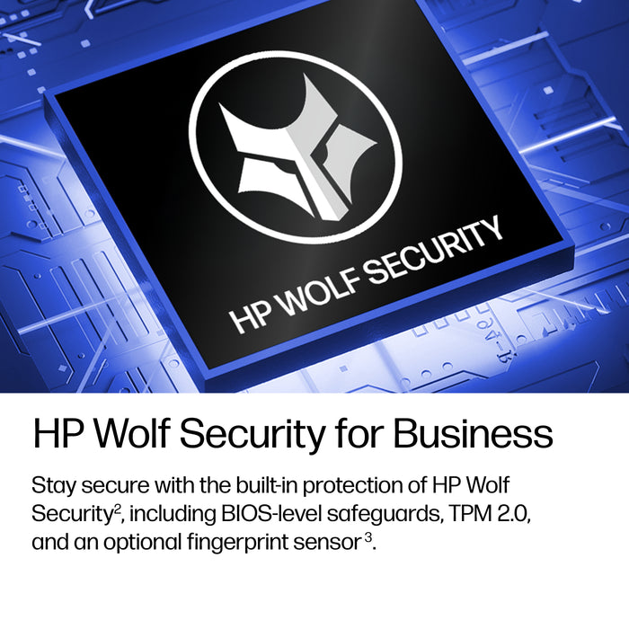 HP ProBook 4 G2i 16 inch Notebook Next Gen AI PC Wolf Pro Security Edition, Intel Core Ultra 7, 40.6 cm (16"), 1920 x 1200 pixels, 16 GB, 512 GB, Windows 11 Pro
