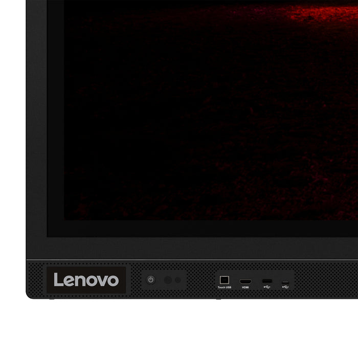 Lenovo ThinkVision T65, 165.1 cm (65"), 3840 x 2160 pixels, 4K Ultra HD, LED, 8 ms, Black