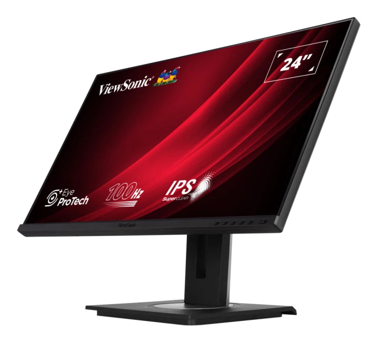 Viewsonic VG Series VG2448A-2, 60.5 cm (23.8"), 1920 x 1080 pixels, Full HD, LED, 5 ms, Black