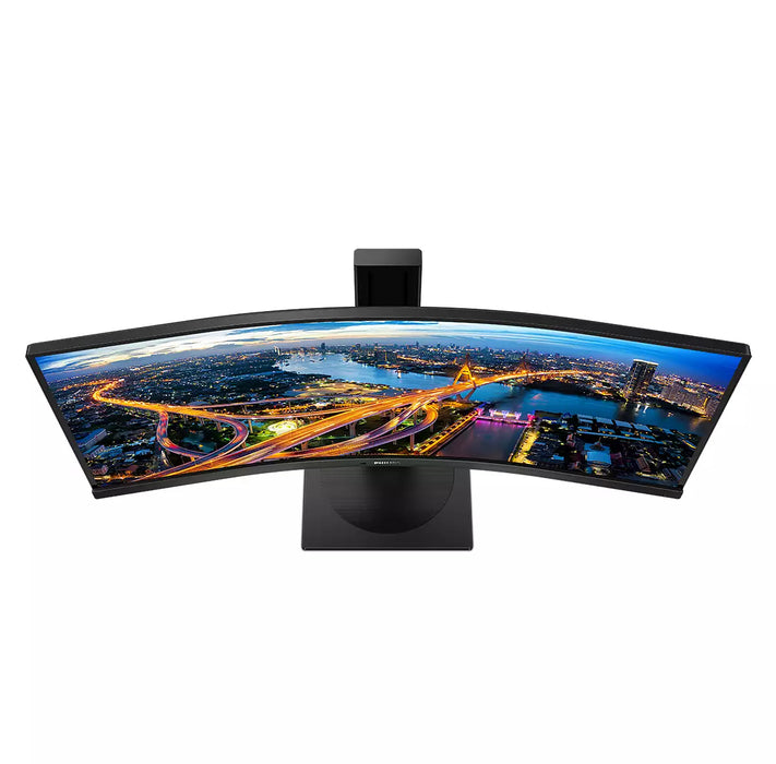 Philips B Line 345B1C/00, 86.4 cm (34"), 3440 x 1440 pixels, Quad HD, LCD, 4 ms, Black