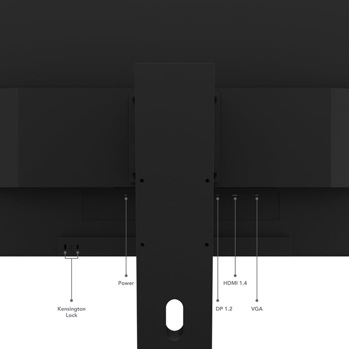 Lenovo ThinkVision E27-40, 68.6 cm (27"), 1920 x 1080 pixels, Full HD, LCD, 6 ms, Black