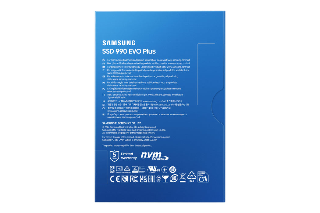 Samsung MZ-V9S2T0, 2 TB, M.2, 7250 MB/s