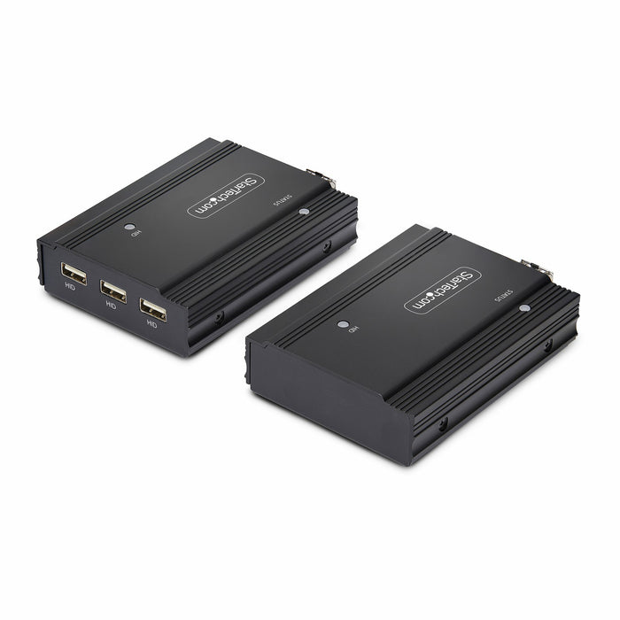 StarTech DisplayPort KVM Extender over Fiber Optic, 4K 60Hz, Console Extender Kit, Up to 984ft/300m , TAA (Multi-mode)