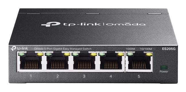 TP-Link Omada 5-Port Gigabit Easy Managed Switch, Managed, Gigabit Ethernet (10/100/1000), Wall mountable