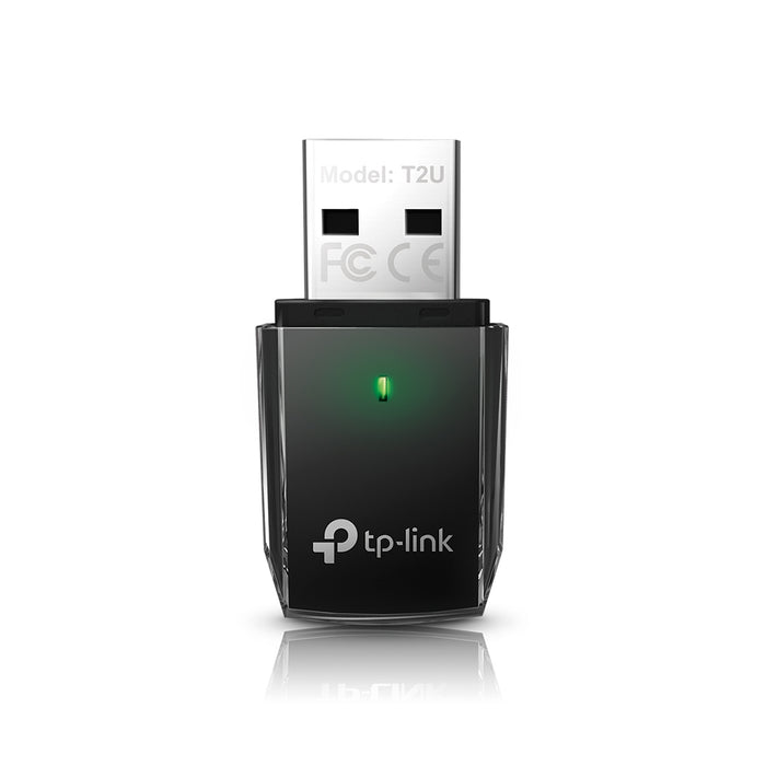 TP-Link Archer T2U, Wireless, USB, WLAN, Wi-Fi 5 (802.11ac), 600 Mbit/s, Black