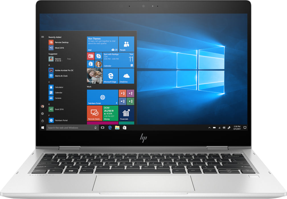 HP EliteBook x360 830 G6, Intel® Core™ i5, 1.6 GHz, 33.8 cm (13.3"), 1920 x 1080 pixels, 8 GB, 256 GB