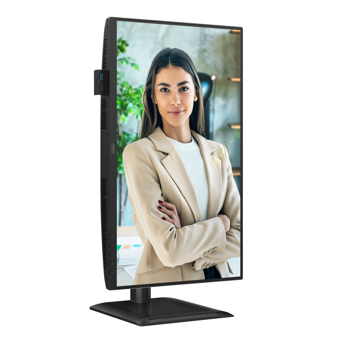 AOC 24P4U, 60.5 cm (23.8"), 1920 x 1080 pixels, Full HD, 4 ms, Black