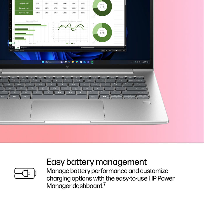 HP EliteBook 6 G1iR, Intel Core 5, 35.6 cm (14"), 1920 x 1200 pixels, 16 GB, 512 GB, Windows 11 Pro