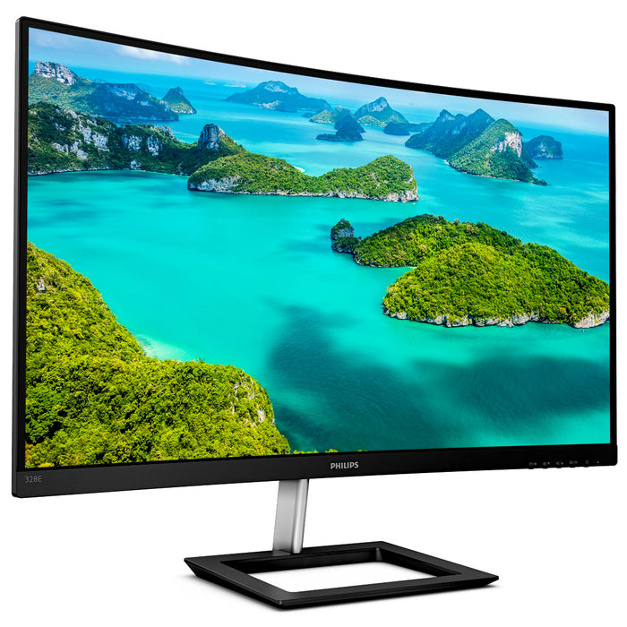 Philips E Line 328E1CA/00, 80 cm (31.5"), 3840 x 2160 pixels, 4K Ultra HD, LCD, 4 ms, Black