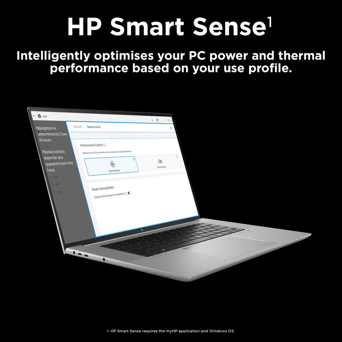 HP ZBook Studio G11, Intel Core Ultra 7, 40.6 cm (16"), 3840 x 2400 pixels, 32 GB, 1 TB, Windows 11 Pro