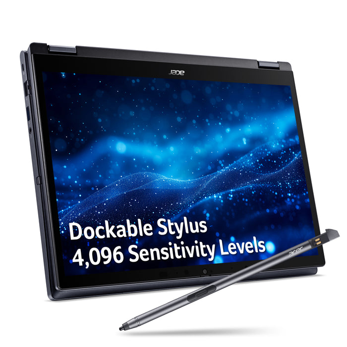 Acer TravelMate TMP414RN-53-TCO-52C7, Intel® Core™ i5, 35.6 cm (14"), 1920 x 1200 pixels, 8 GB, 256 GB, Windows 11 Pro