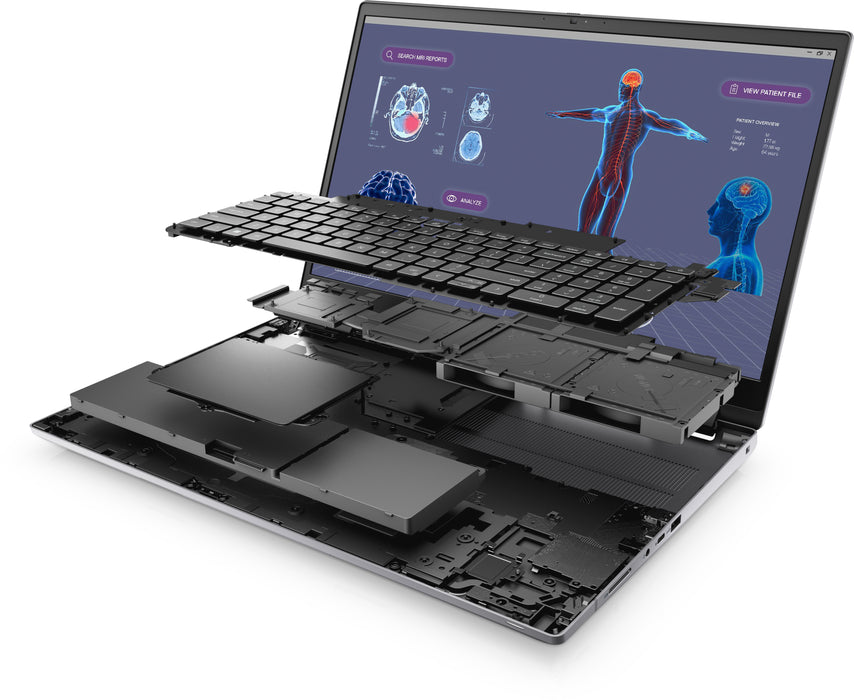 DELL Precision 7780, Intel® Core™ i7, 43.9 cm (17.3"), 1920 x 1080 pixels, 16 GB, 512 GB, Windows 11 Pro