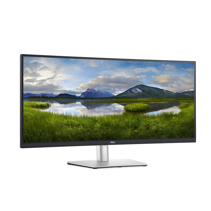DELL P Series 34 Curved USB-C Monitor – P3421W, 86.7 cm (34.1"), 3440 x 1440 pixels, Quad HD, LCD, 8 ms, Silver