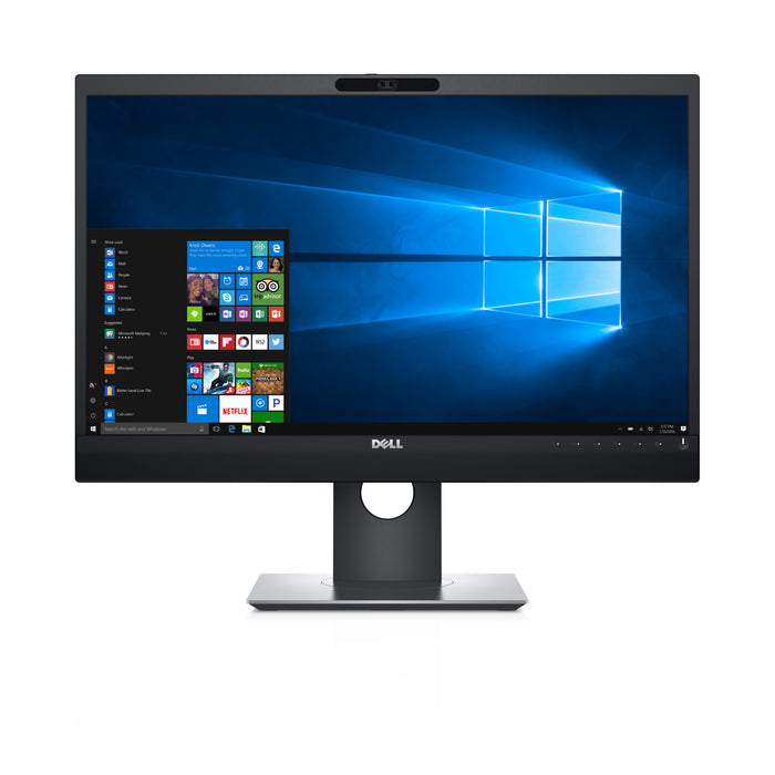 DELL 24 Monitor for Video Conferencing: P2418HZM, 61 cm (24"), 1920 x 1080 pixels, Full HD, LCD, 6 ms, Black