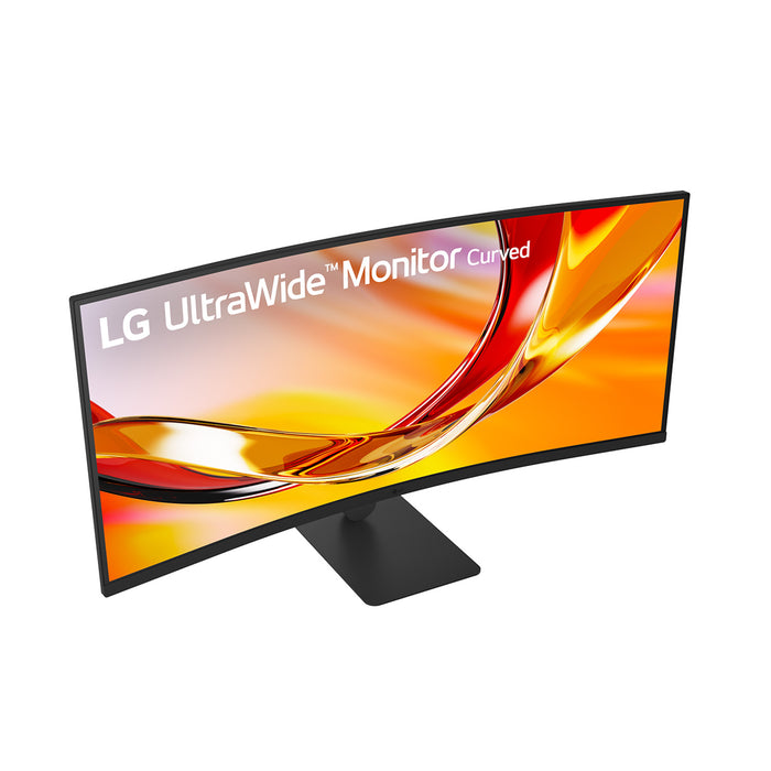 LG UltraWide U6 34U601B, 34-inch WQHD Curved (1800R) 120Hz Monitor, HDR10 & 99% sRGB AMD FreeSync™ Premium, 86.4 cm (34"), 3440 x 1440 pixels, UltraWide Quad HD, LCD, 5 ms, Black