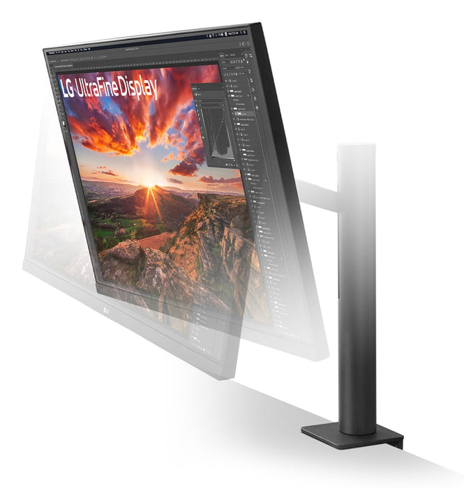 LG 32UN880K-B.AEK, 80 cm (31.5"), 3840 x 2160 pixels, 4K Ultra HD, LCD, 5 ms, Black