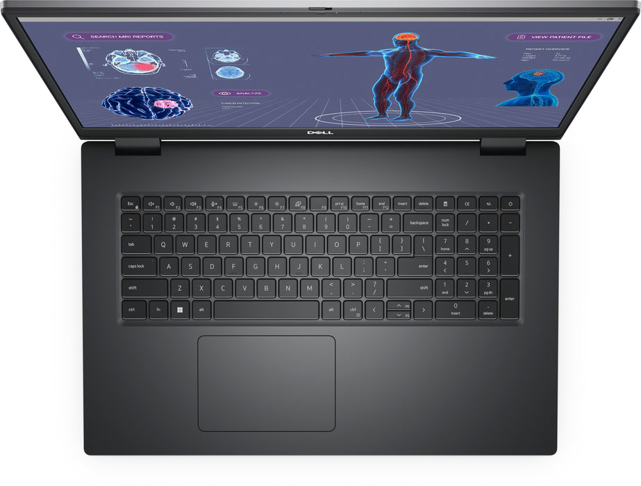 DELL Precision 7780, Intel® Core™ i7, 43.9 cm (17.3"), 1920 x 1080 pixels, 16 GB, 512 GB, Windows 11 Pro