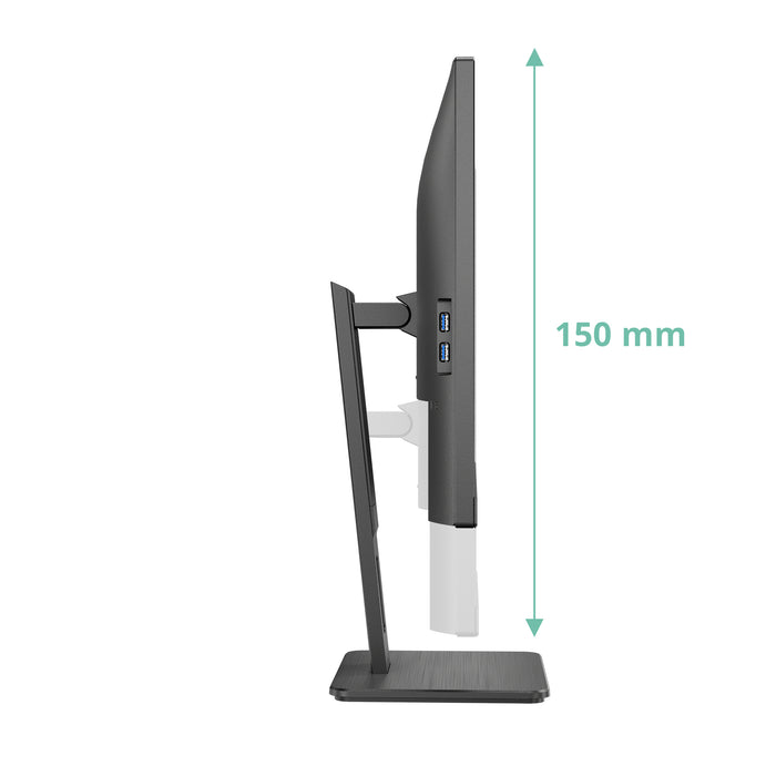 AOC Q27P3CW, 68.6 cm (27"), 2560 x 1440 pixels, Quad HD, LED, 4 ms, Black
