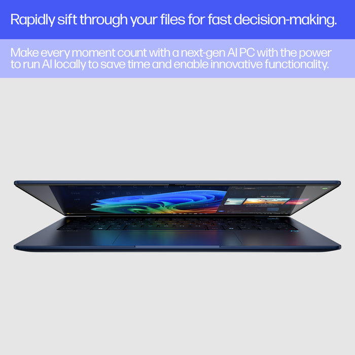 HP EliteBook Ultra G1q AI PC, Snapdragon, 35.6 cm (14"), 2240 x 1400 pixels, 16 GB, 512 GB, Windows 11 Pro