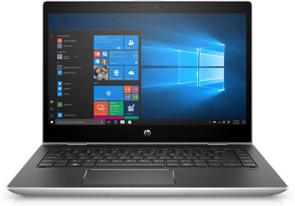 HP ProBook x360 440 G1, Intel® Core™ i3, 2.2 GHz, 35.6 cm (14"), 1920 x 1080 pixels, 4 GB, 512 GB