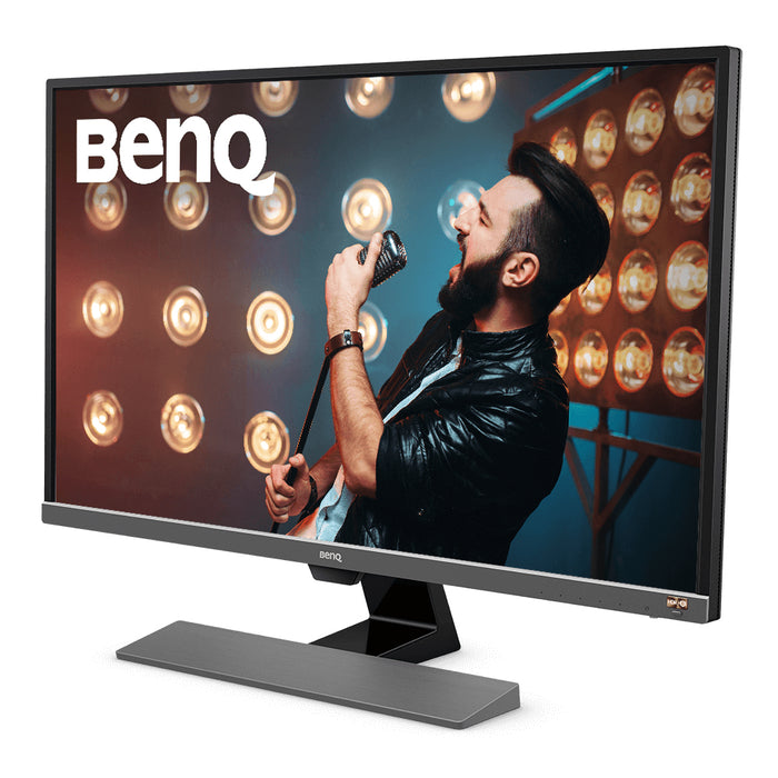 BenQ EW3270U, 80 cm (31.5"), 3840 x 2160 pixels, 4K Ultra HD, LED, 4 ms, Black, Grey, Metallic