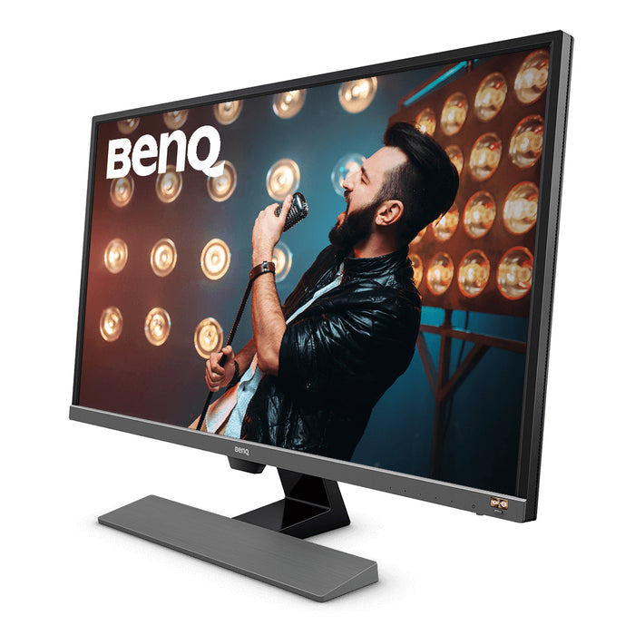 BenQ EW3270U, 80 cm (31.5"), 3840 x 2160 pixels, 4K Ultra HD, LED, 4 ms, Black, Grey, Metallic