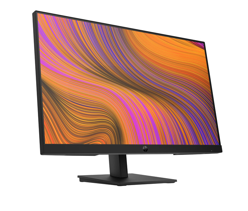 HP P24h G5 FHD Monitor, 60.5 cm (23.8"), 1920 x 1080 pixels, Full HD, LCD, 5 ms, Black