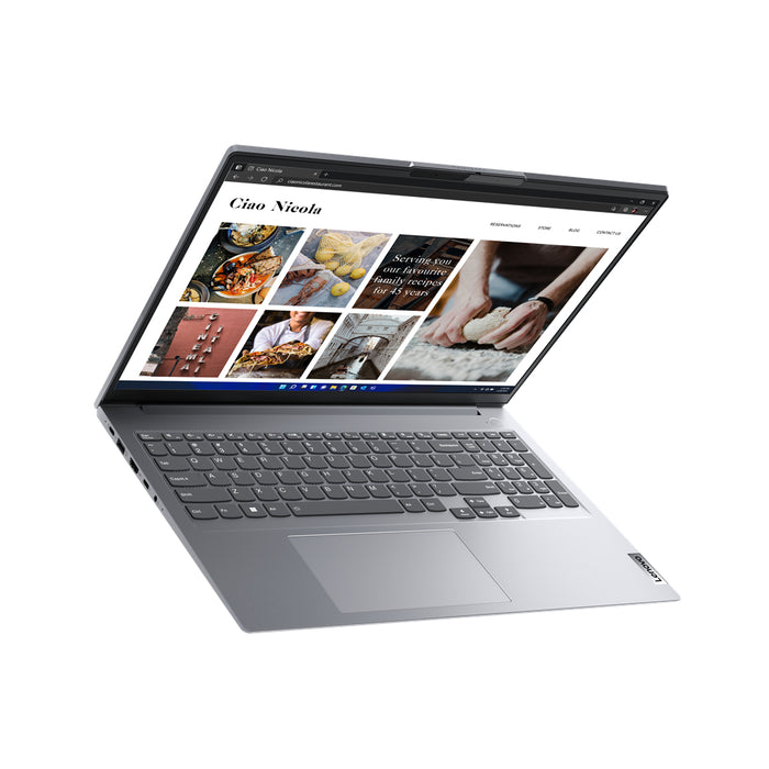 Lenovo ThinkBook 16 G4+ IAP, Intel® Core™ i5, 40.6 cm (16"), 1920 x 1200 pixels, 16 GB, 256 GB, Windows 11 Pro