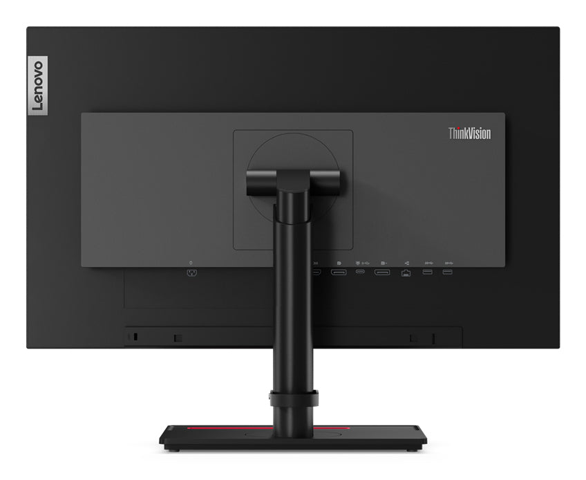 Lenovo ThinkVision P24h-2L + MC 50, 60.5 cm (23.8"), 2560 x 1440 pixels, Quad HD, LED, 6 ms, Black