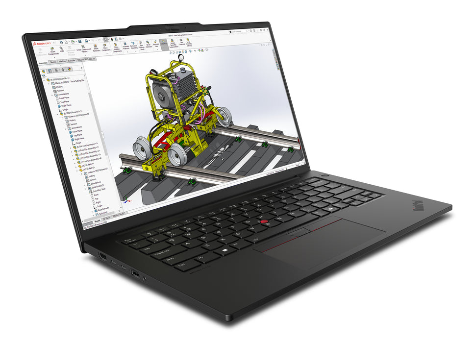 Lenovo ThinkPad P14s Gen 6 (Intel), Intel Core Ultra 7, 36.8 cm (14.5"), 2560 x 1600 pixels, 64 GB, 1 TB, Windows 11 Pro