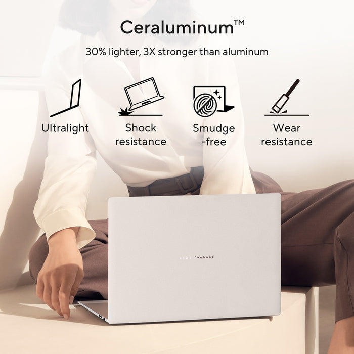 ASUS Zenbook S16 UM5606GA-SR040W, AMD Ryzen™ AI 7, 2 GHz, 40.6 cm (16"), 2880 x 1800 pixels, 32 GB, 1 TB