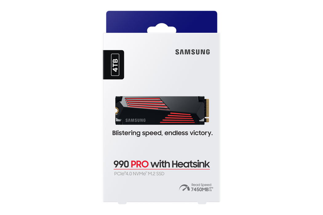 Samsung 990 Pro, 4 TB, M.2, 7450 MB/s
