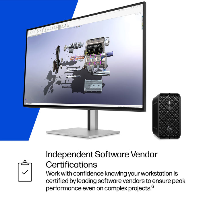 HP Z2 G1a Wolf Pro Security Edition, 3.2 GHz, AMD Ryzen AI Max PRO, 390, 64 GB, 1 TB, Windows 11 Pro