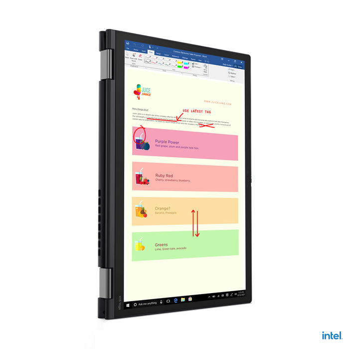 Lenovo ThinkPad X13 Yoga Gen 2 (Intel), Intel® Core™ i7, 33.8 cm (13.3"), 2560 x 1600 pixels, 16 GB, 512 GB, Windows 10 Pro