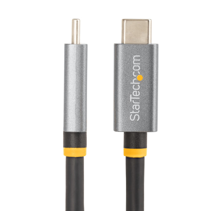 StarTech.com 3ft (1m) USB4 Cable 40Gbps, 100W (5A) Power Delivery, 8K 120Hz / 4K 240Hz DP Alt Mode, USB-IF Certified USB-C Cable - Thunderbolt Compatible, 1 m, USB C, USB C, USB4 Gen 2x2, 40 Gbit/s
