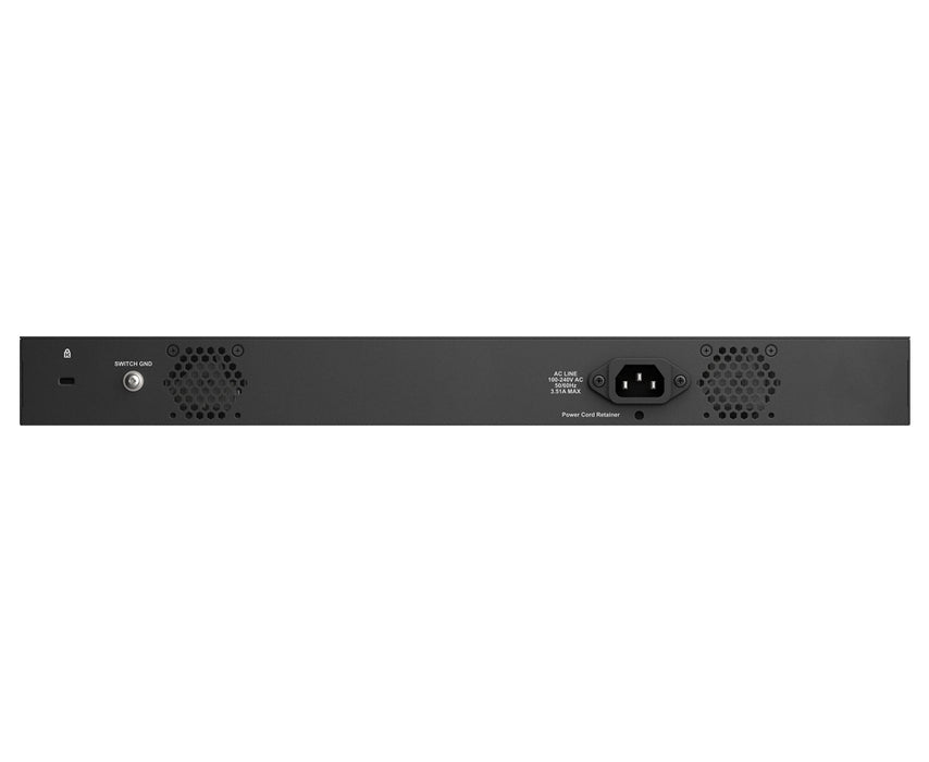 D-Link 12-Port Multi-Gigabit Smart Managed PoE+ Switch including 8 x 2.5G PoE+ Ports, Managed, L2/L3, 2.5G Ethernet (100/1000/2500), Power over Ethernet (PoE), Rack mounting