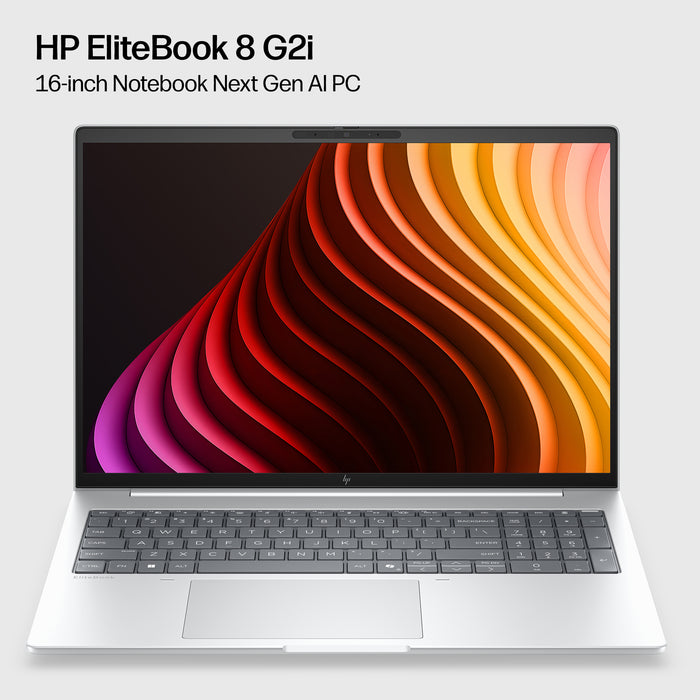 HP EliteBook 8 G2i 16 inch Notebook Next Gen AI PC Wolf Pro Security Edition, Intel Core Ultra 7, 40.6 cm (16"), 1920 x 1200 pixels, 32 GB, 512 GB, Windows 11 Pro