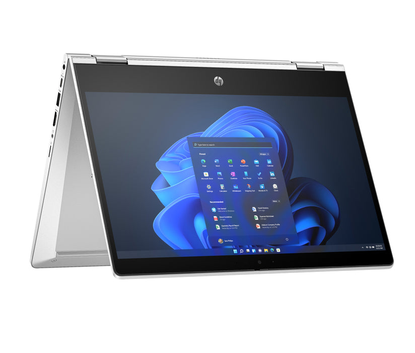 HP Pro x360 435 G10, AMD Ryzen™ 5, 2 GHz, 33.8 cm (13.3"), 1920 x 1080 pixels, 8 GB, 256 GB