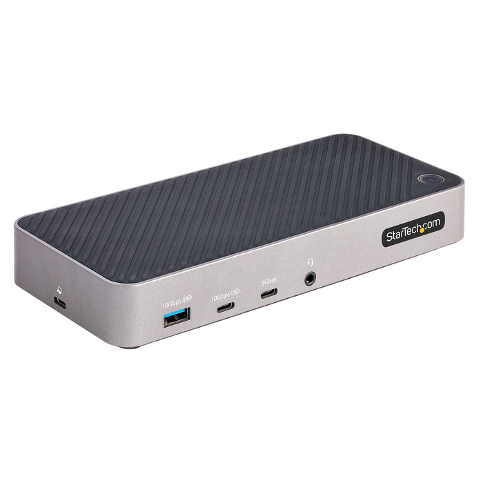 StarTech USB-C Triple Monitor Docking Station for MacBook Pro / Air M1 M2 M3 M4 M5 & Windows, Universal 4K HDMI DP Dock, Thunderbolt Compatible, 100W Laptop Charging