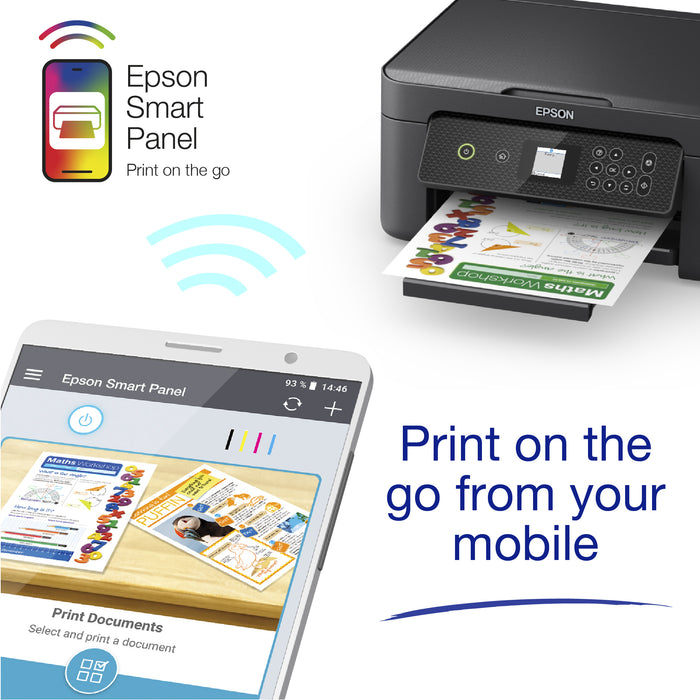 Epson Expression Home XP-3200, Inkjet, Colour printing, 5760 x 1440 DPI, A4, Direct printing, Black
