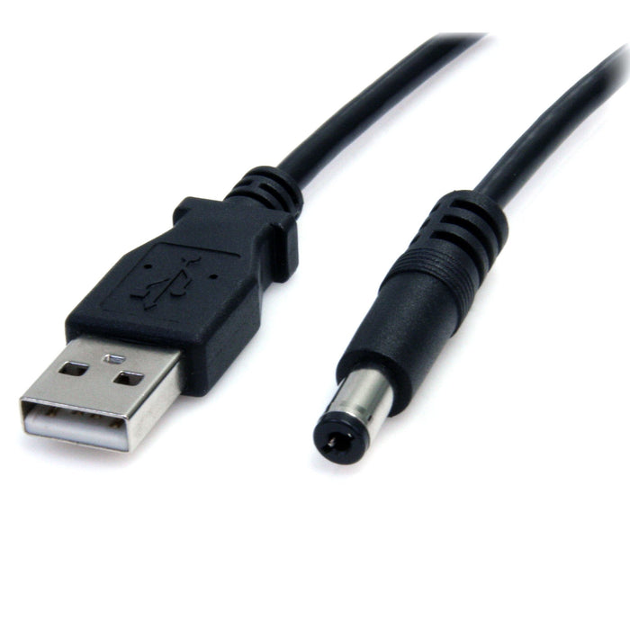 StarTech.com USB to 5.5mm Power Cable - Type M Barrel - 2m, 2 m, USB, Barrel type M