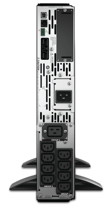 APC Smart-UPS X SMX3000RMHV2U - 3000VA, 8x C13, 1x C19 outlet, USB, expandable runtime, Line-Interactive, 3 kVA, 2700 W, Sine, 50/60 Hz, 208 V