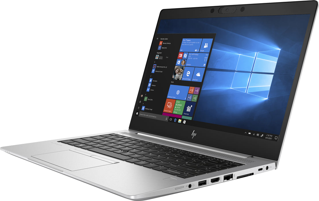 HP EliteBook 745 G6, AMD Ryzen™ 7 PRO, 2.3 GHz, 35.6 cm (14"), 1920 x 1080 pixels, 8 GB, 256 GB