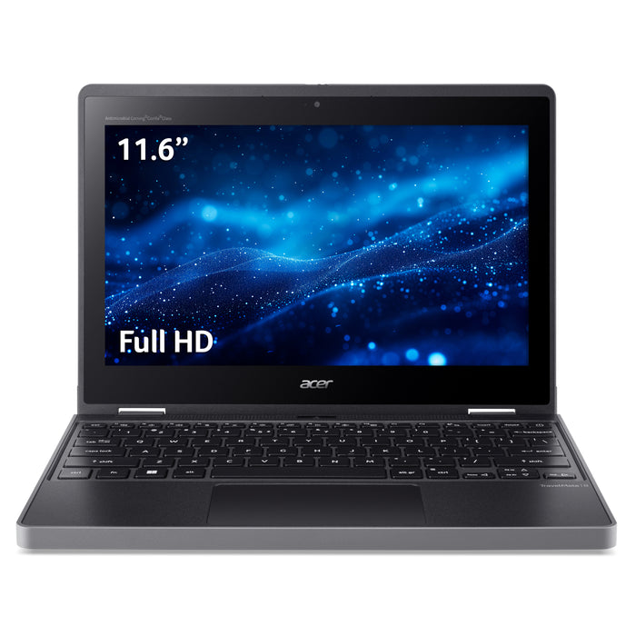 Acer TravelMate Spin B3 B3 Spin TMB311RN-33-TCO 11.6" Touchscreen N200 8GB 256GB Win11 Pro Education 2 in 1 Notebook, Intel® N, 29.5 cm (11.6"), 1920 x 1080 pixels, 8 GB, 256 GB, Windows 11 Pro