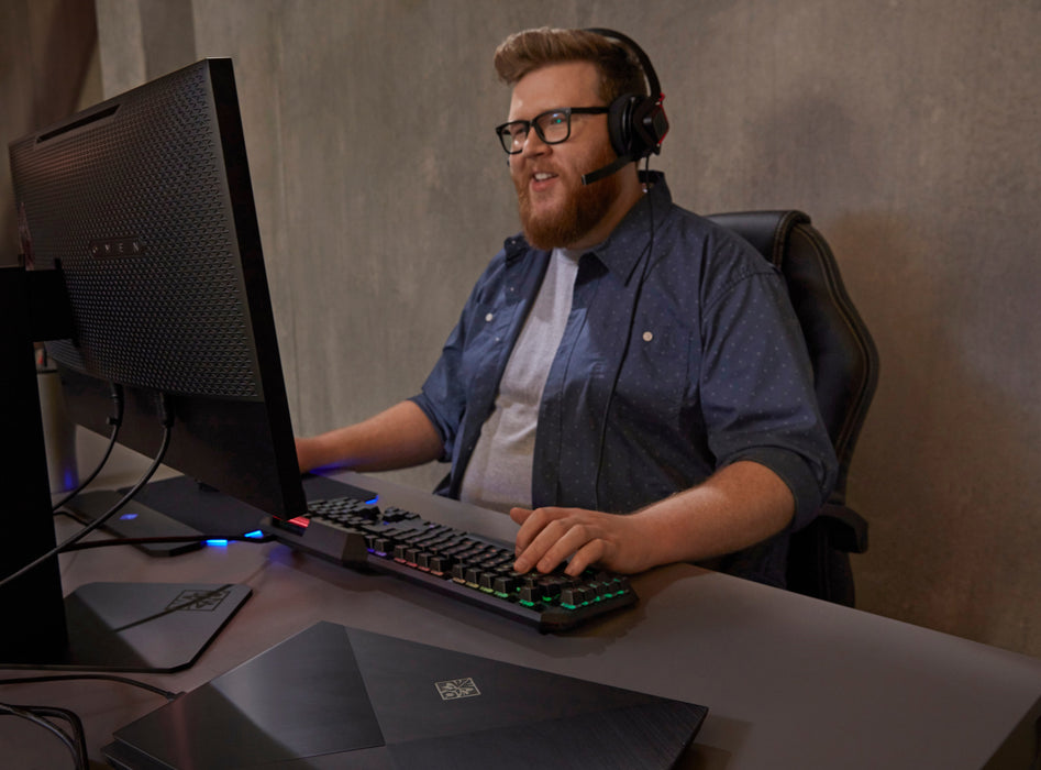 HP OMEN by Sequencer Keyboard, Full-size (100%), Wired, USB, Mechanical, Black