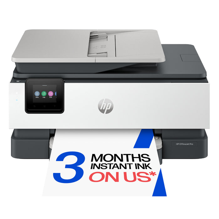 HP OfficeJet Pro 8135e Wireless All-in-One Color Printer, Instant Ink; Two-sided printing, Thermal inkjet, Colour printing, 4800 x 1200 DPI, A4, Direct printing, Blue