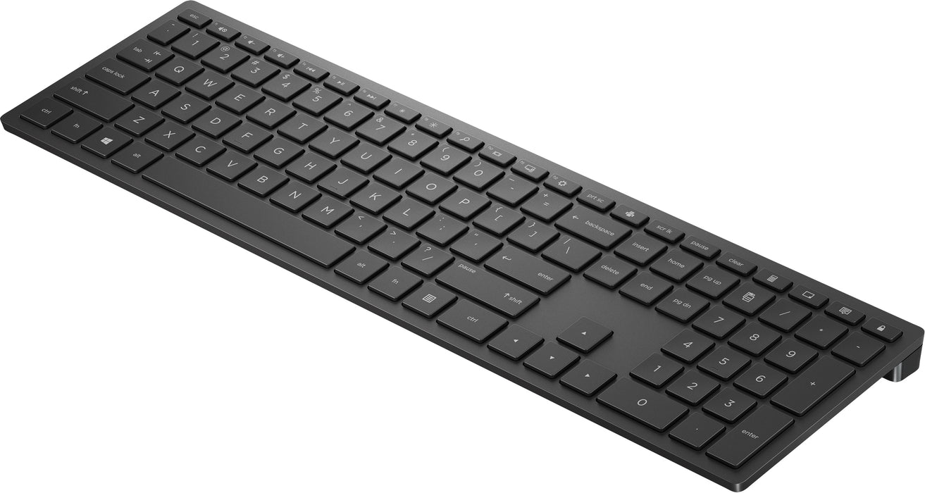 HP Pavilion Wireless Keyboard 600 Black, Full-size (100%), Wireless, RF Wireless, Black