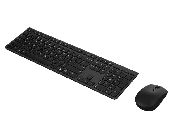 Lenovo 4X31K03967, Wireless, RF Wireless + Bluetooth, Scissor key switch, QWERTY, Grey, Mouse included