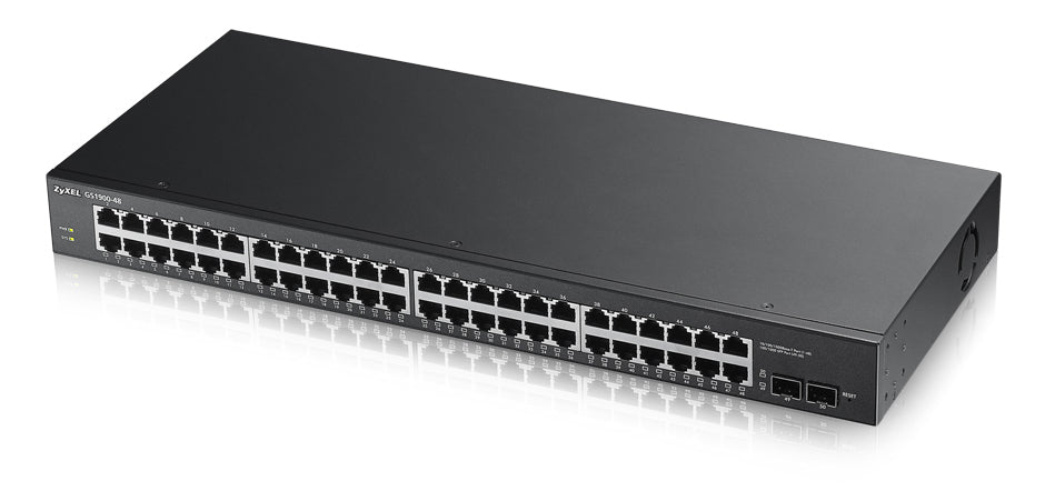 Zyxel GS1900-48-GB0102F, Managed, L2, Gigabit Ethernet (10/100/1000), Rack mounting